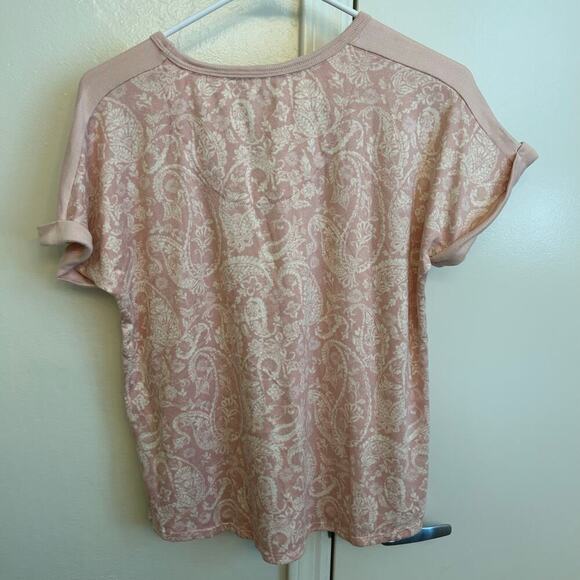 Lucky Brand Pink Short Sleeve Pajama Tee – Women’s Medium - Picture 4 of 4